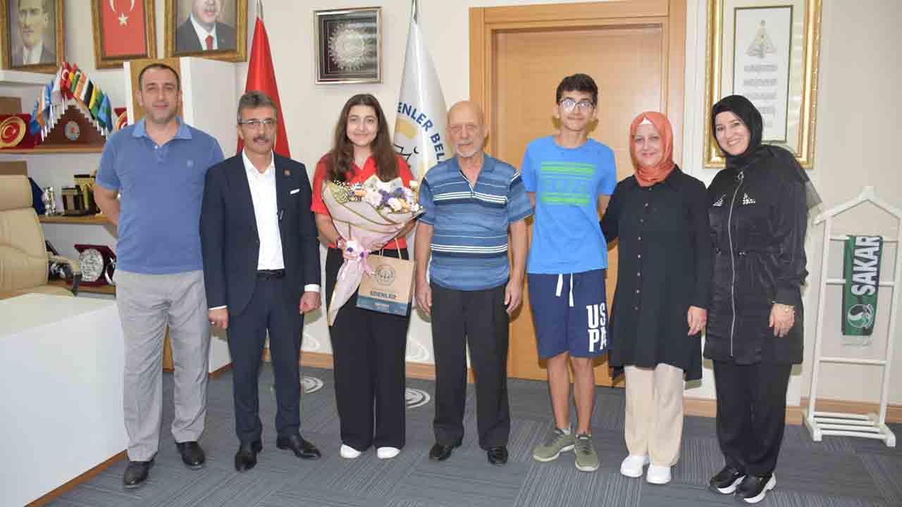 Başkan Şenol Dinç Türkiye birincisini ağırladı — haber görseli