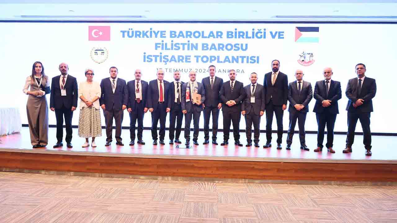 Baro Başkanı Yıldız Filistin Barosu Başkanı ile görüştü — haber görseli