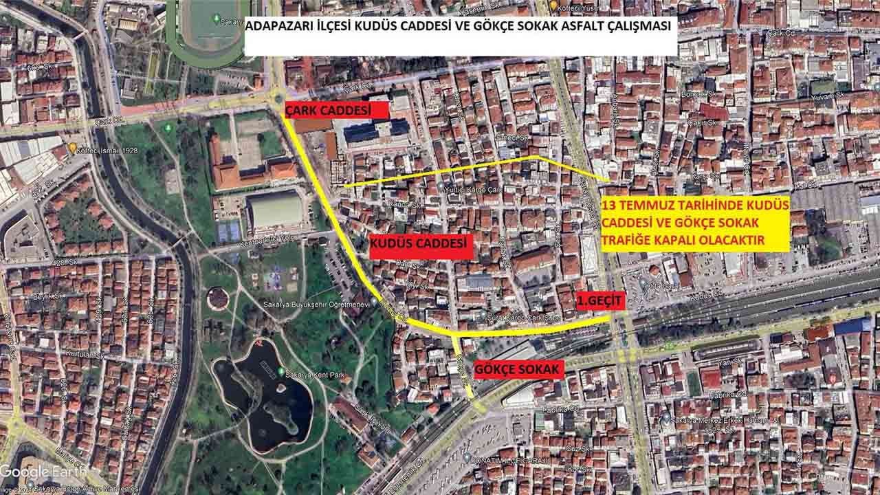 Kudüs Caddesi ve Gökçe Sokakta yenileme çalışmaları başlıyor — haber görseli