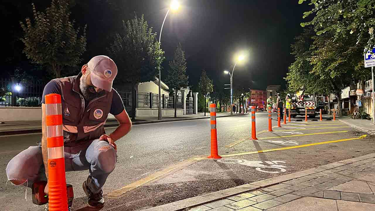 Büyükşehir’den motosikletlere özel park alanı — haber görseli