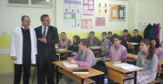 Altın okul ziyaretlerinde — haber görseli