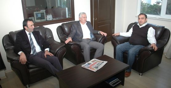 Başkan İspiroğlu’undan Evren Tv’ye  Ziyaret — haber görseli