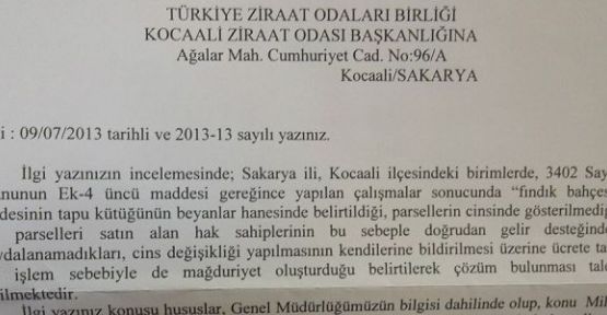 Cins tahsisi için ücret ödenmeyecek — haber görseli