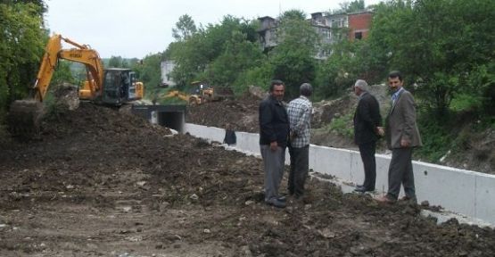 Kanalizasyon işi de başladı — haber görseli