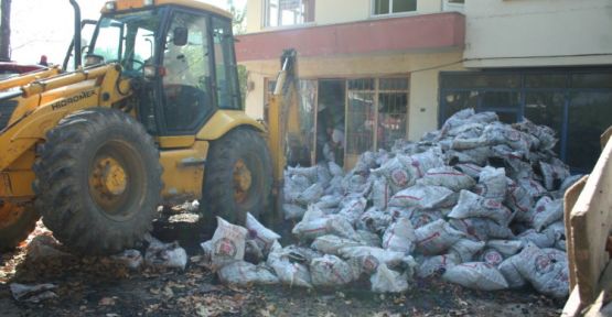 Kömür Deposunda Yangın Paniği — haber görseli