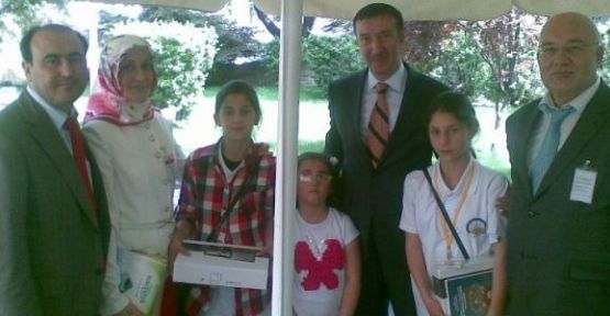 Proje şampiyonları mecliste — haber görseli