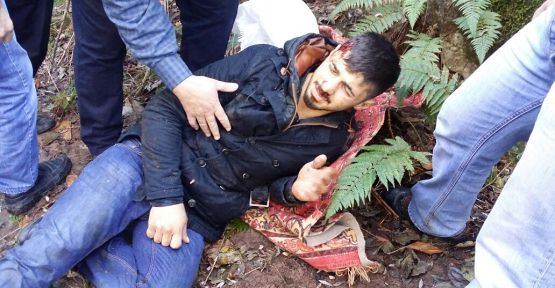 Uçuruma Yuvarlanan Traktörden Sağ Çıktı — haber görseli